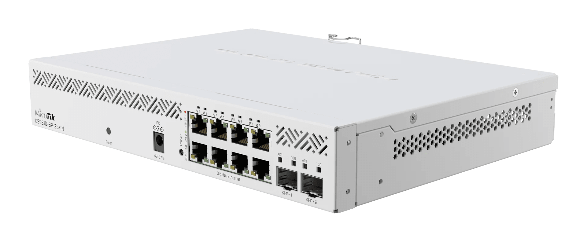 MikroTik CSS610-8P-2S+IN | Cloud Smart Switch with PoE-Out