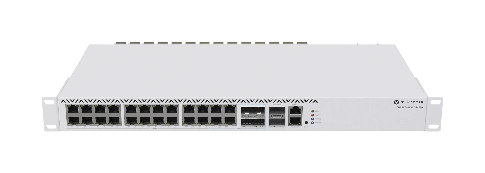 MikroTik CRS326-4C+20G+2Q+RM | The 2.5G Enterprise Workhorse
